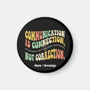 Imán La comunicación retro es conexión, no corrección