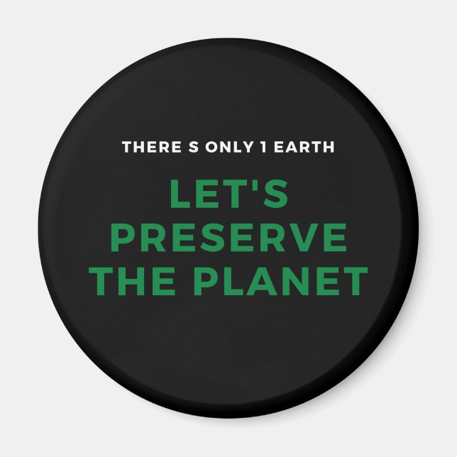 Imán La conciencia ambiental frena el cambio climático (Frente)