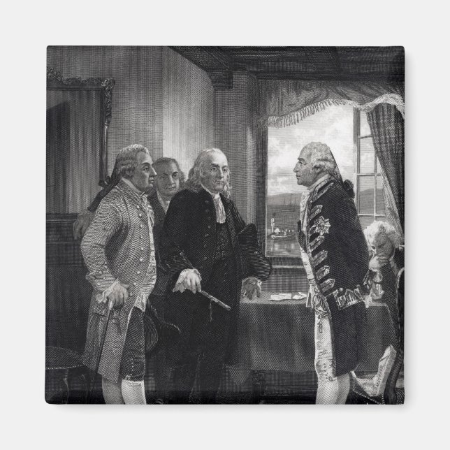 Imán La Conferencia de Paz sobre la Isla Staten (Frente)