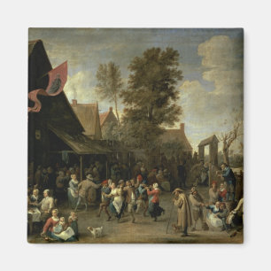 Imán La consagración de una iglesia del pueblo, c.1650