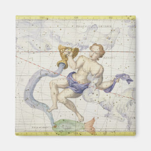 Imán La constelación de acuario, platea 9 del 'atlas