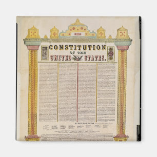 Imán La Constitución de los Estados Unidos de América