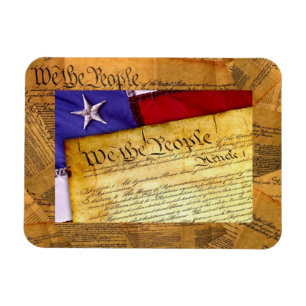 Imán La Constitución Estadounidense Nosotros, El Pueblo