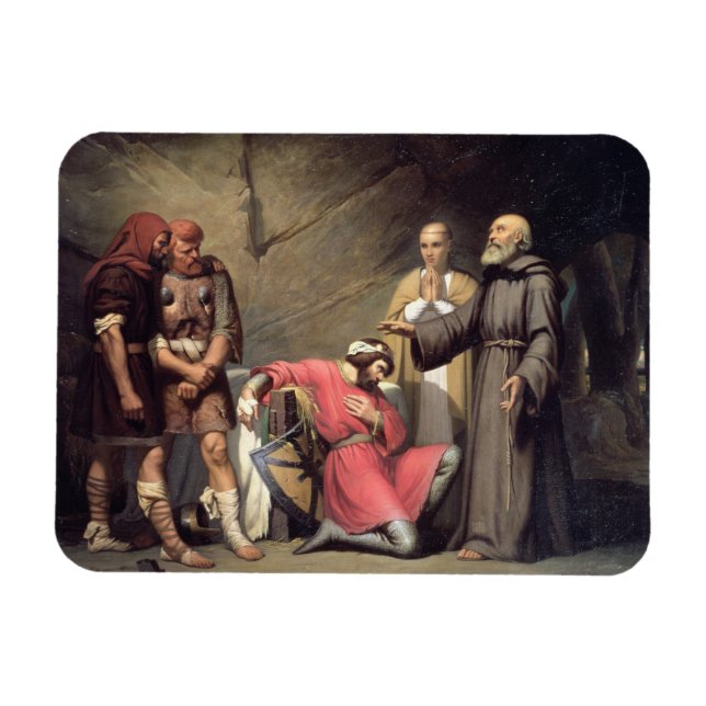 Imán La conversión de Robert, duque de Normandía, conoc (Horizontal)