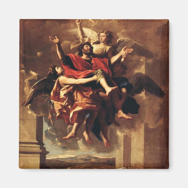 Imán La Conversión de San Pablo Arte Fino (Frente)