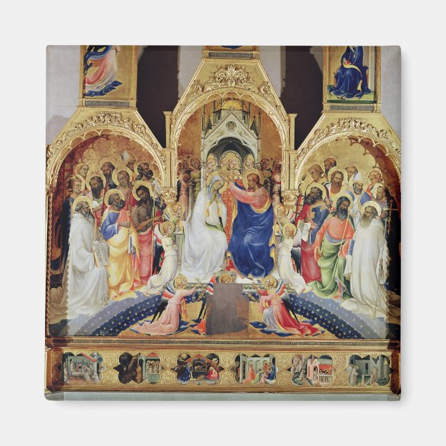 Imán La coronación de la Virgen (Frente)