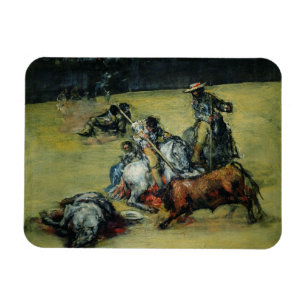Imán La corrida, c.1825 (aceite en lona)