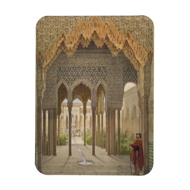 Imán La Corte de los Leones, la Alhambra, Granada, 185 (Vertical)