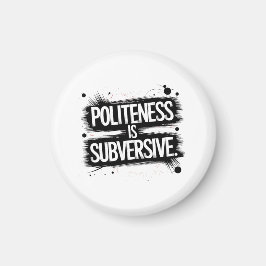 Imán La cortesía es subversiva