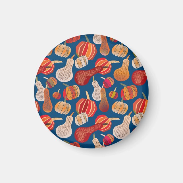 Imán La cosecha de Acción de Gracias: Arte de la época  (Frente)