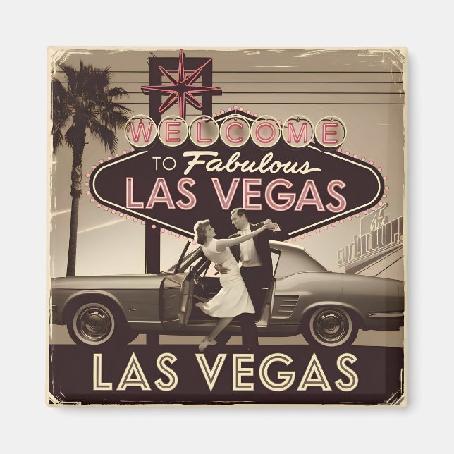 Imán La cosecha de Las Vegas USA (Frente)