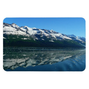 Imán La costa de Alaska, hermosa fotografía natural