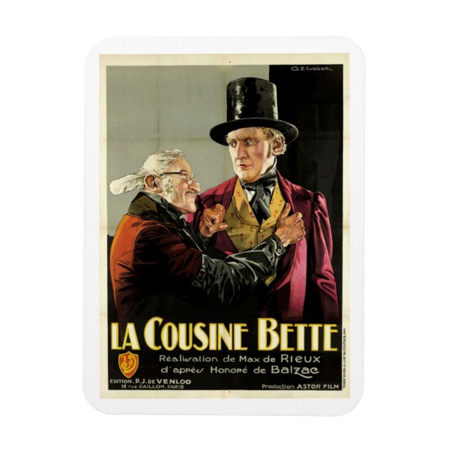 Imán La Cousine Bette (película, 1927) (Vertical)