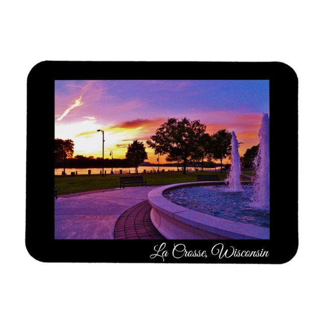 Imán La Crosse, Wisconsin (Horizontal)