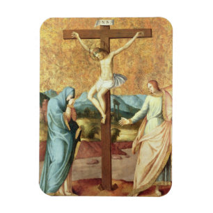 Imán La crucifixión con la Virgen y St John el Ev