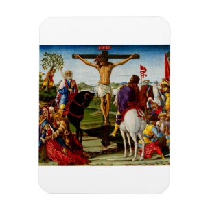 Imán La Crucifixión por Benvenuto di Giovanni