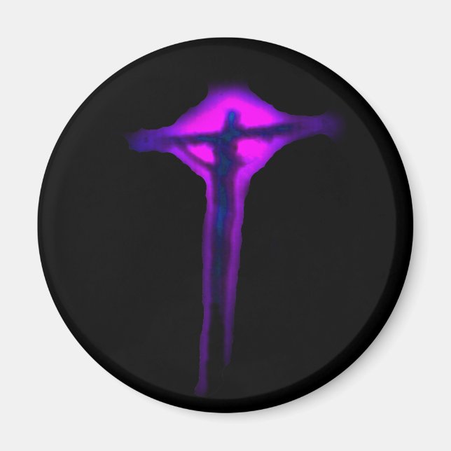 Imán la cruz del rey (Frente)