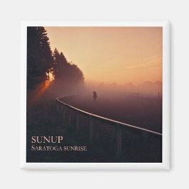 Imán La cubierta de la salida del sol de Saratoga