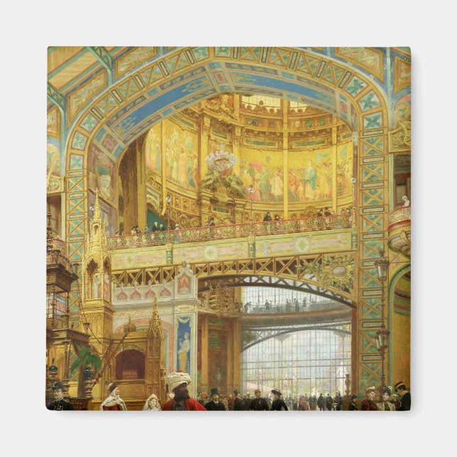 Imán La Cúpula central de la Exposición Universal (Frente)