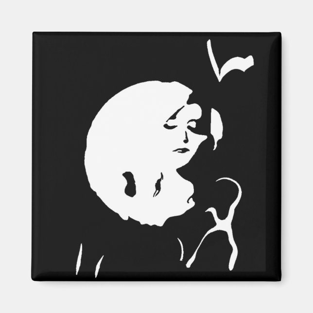 Imán La Dama (Frente)