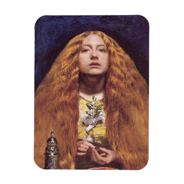 Imán La Dama de Honor (de John Everett Millais) (Vertical)