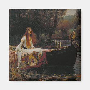 Imán La Dama de Shalott: Una historia de fantasmas célt