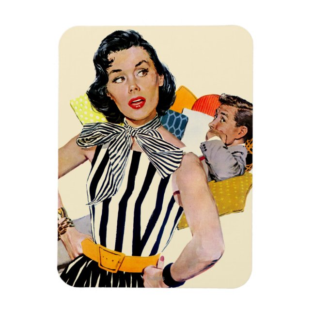 Imán La Dama Fue Insultada (Vertical)