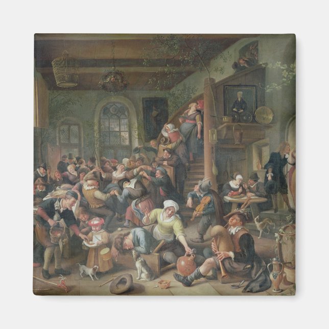 Imán La danza del huevo (Frente)