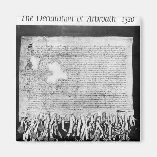 Imán La declaración de Arbroath, el 6 de abril de 1320