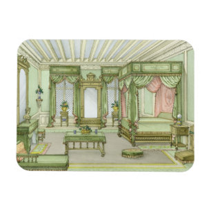 Imán La decoración de las habitaciones es de estilo Hen