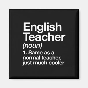 Imán La definición de profesor de inglés se vuelve dive