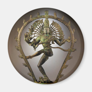 Imán La deidad hindú Shiva Tamil, el transformador des