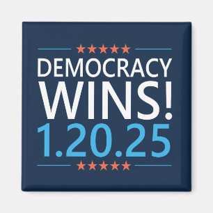 Imán La democracia gana Kamala Harris 1.20.25