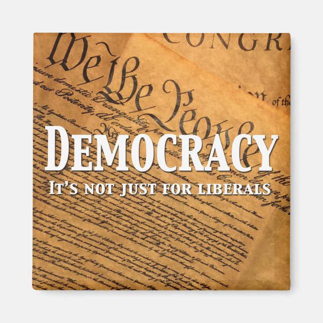 Imán La democracia no es sólo para los liberales (Frente)