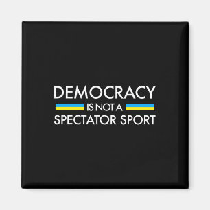 Imán La democracia no es un deporte de espectadores - B