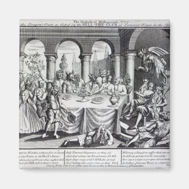 Imán La diabólica mascarada (Frente)