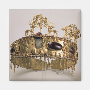 Imán La diadema, encontró en el montón de entierro en