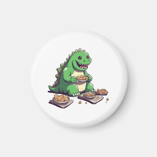 Imán La dieta de los dinosaurios mañana