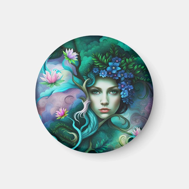 Imán La diosa de la selva (Frente)