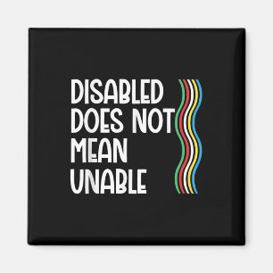 Imán La Discapacidad No Equivale Al Imposible Orgullo D
