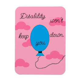 Imán La discapacidad no te hará bajar