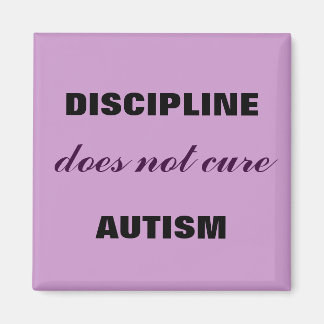 Imán La disciplina no recorta el autismo