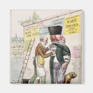 Imán La diversión de un pegatina de Bill, 1820