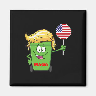 Imán La divertida basura del mega Personalizado de Trum