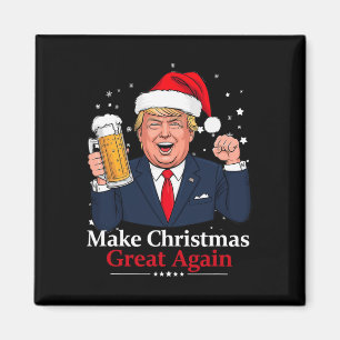Imán La divertida cerveza Trump Drink