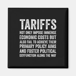 Imán La divertida economía arancelaria política