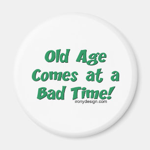 Imán ¡La edad avanzada viene en un mal momento!