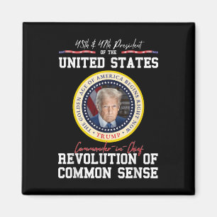 Imán La Edad Dorada De Estados Unidos, Comandante en Je