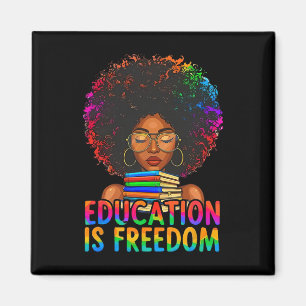 Imán La educación de la historia negra es libertad Libr
