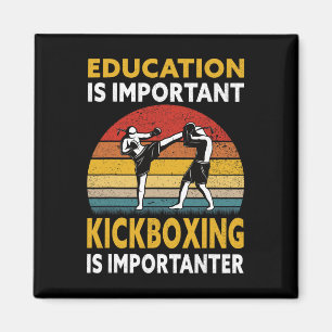Imán La educación es importante Kickboxing Importanter 